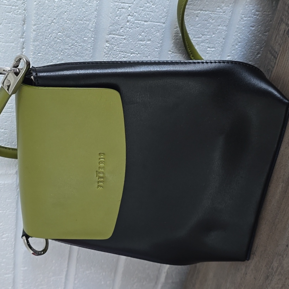 Frederic T Paris Black and Green Women's Bag